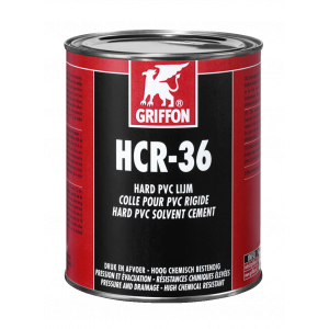 Griffon HCR-36 hard pvc lijm, blik à 1000 ml